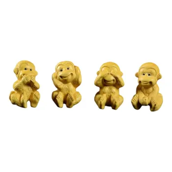 Finger Carpenter Boxwood Ornaments Unisex