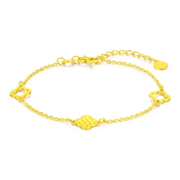 HAPPY ELF Gold Bracelet Unisex