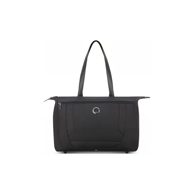 DELSEY Polyester Nylon Blend Handbag Regular Unisex Black-0
