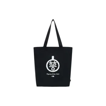 THE NORTH FACE Cotton Tote Bag Shopping Bag Handbag Shoulder Bag Regular Unisex Pitch Black
