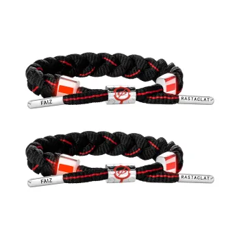 Rastaclat Polyester Small Lion Woven Bracelet Unisex