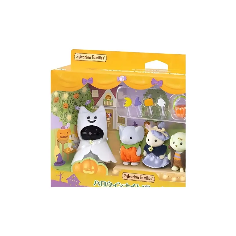 Sylvanian Families Halloween Box Dolls Plush Doll Small Size Tall-2