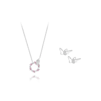 BLANK IN BLANK Sterling Silver Necklaces Women's Birthday Bestie Couple Gift For Girl