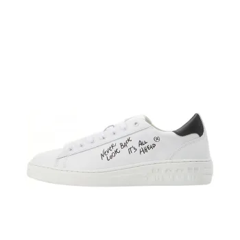 MSGM Skateboard Shoes Women's Low-Top White/Black
