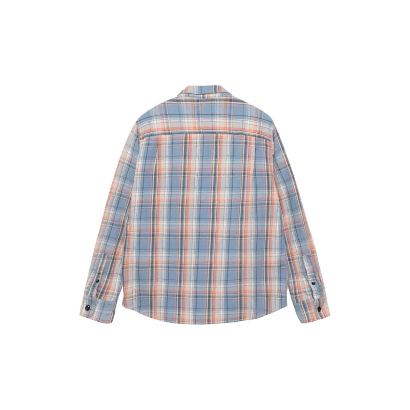 Stussy Dan Washed Cotton Plaid Shirt-1