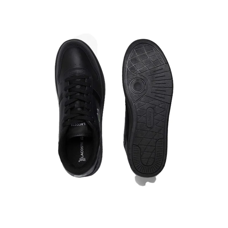 LACOSTE T Clip Low Top Skateboard Shoes Men's Black-5