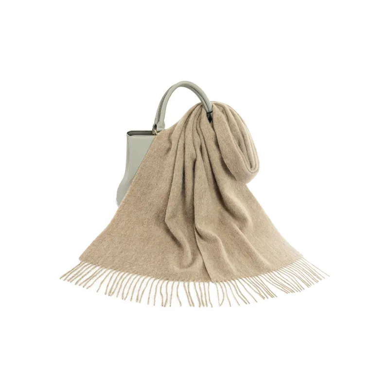 Shanghai Story Sheep Wool Knit Scarves Unisex-30