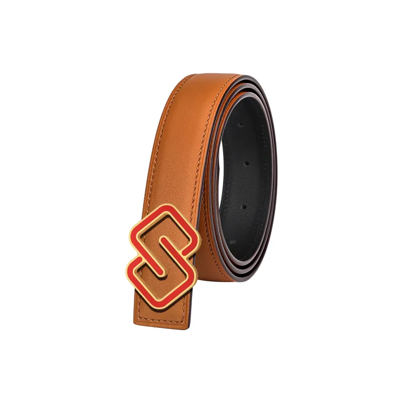 CATELLES Top Grain Cow Leather Leather Belts Women's Width  3cm-16