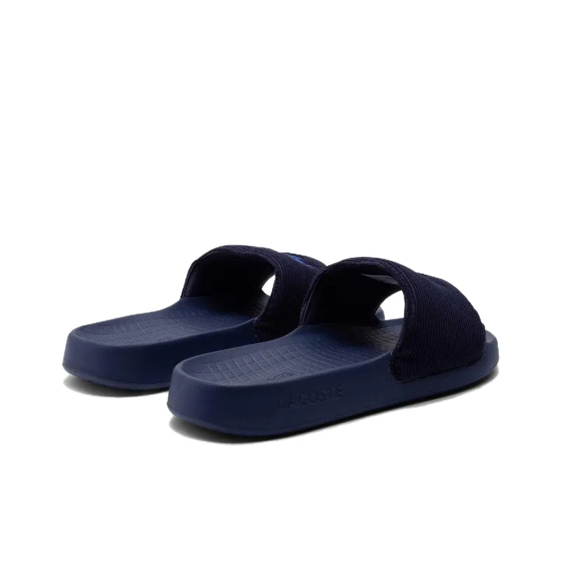 LACOSTE Slide Slippers Men's Marine Blue-2