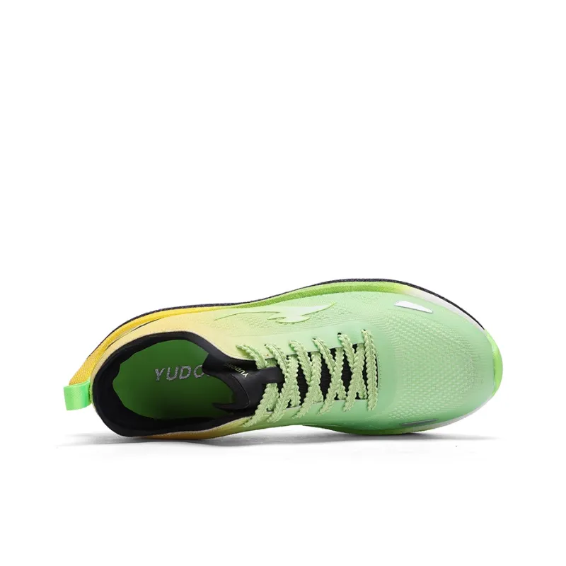 YUDONG Running Shoes Men Low Top Black-2