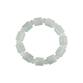 LIANGYUXI Ice Type Jadeite Bracelets Unisex