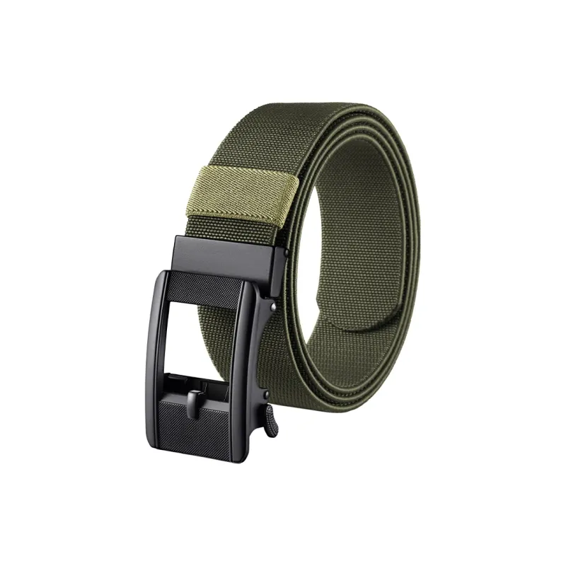 GOLF Fabric Automatic Buckle Belt Men's Multicolor Width 3.7cm-12