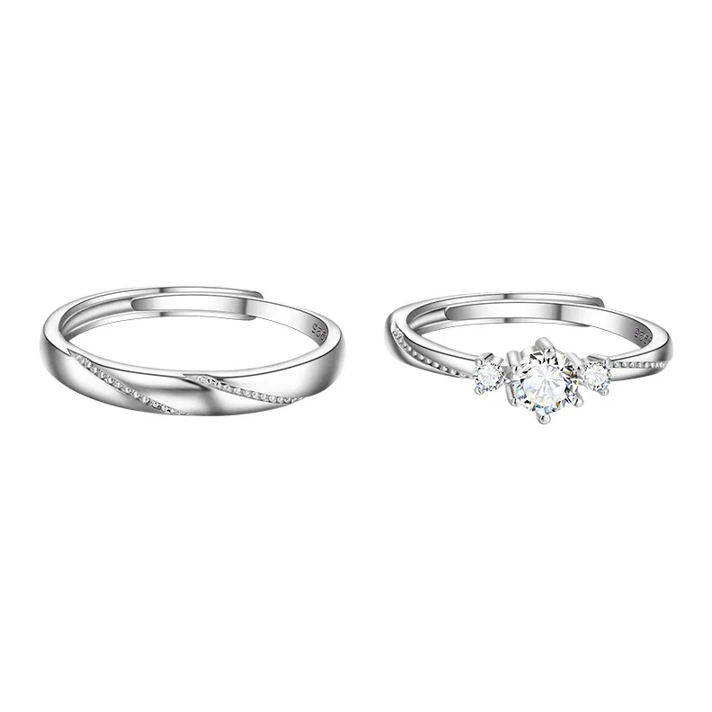 SOFTDORA S925 Silver Rings Unisex-1