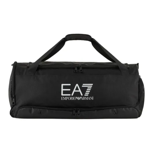 EMPORIO ARMANI Polyester Travel Bag 44.5L Men's Black