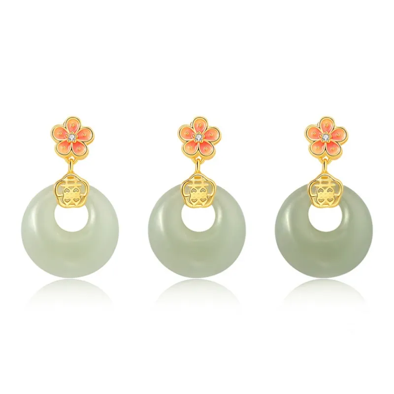 WEITIANXUAN Necklaces White Jade/Pale Greenish White Jade Unisex-7
