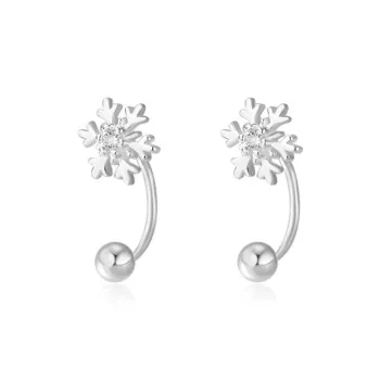 SECU Sterling Silver Earrings Women's