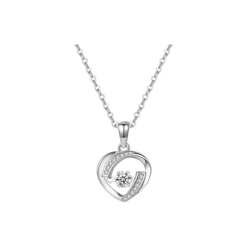 ZUOHUO S925 Silver Necklaces Women's Rose Gold-3
