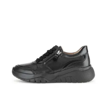 Gabor Fashion Abrasion Resistant Low Top Casual Shoes Women's Black