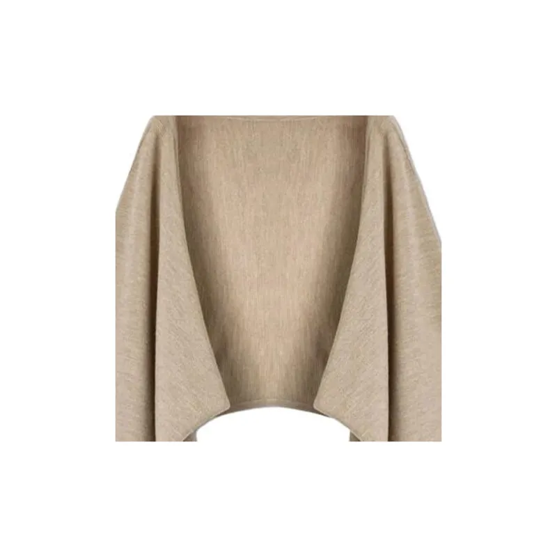 Loro Piana Cocooning Shrug Knitwear Women's Beige-3