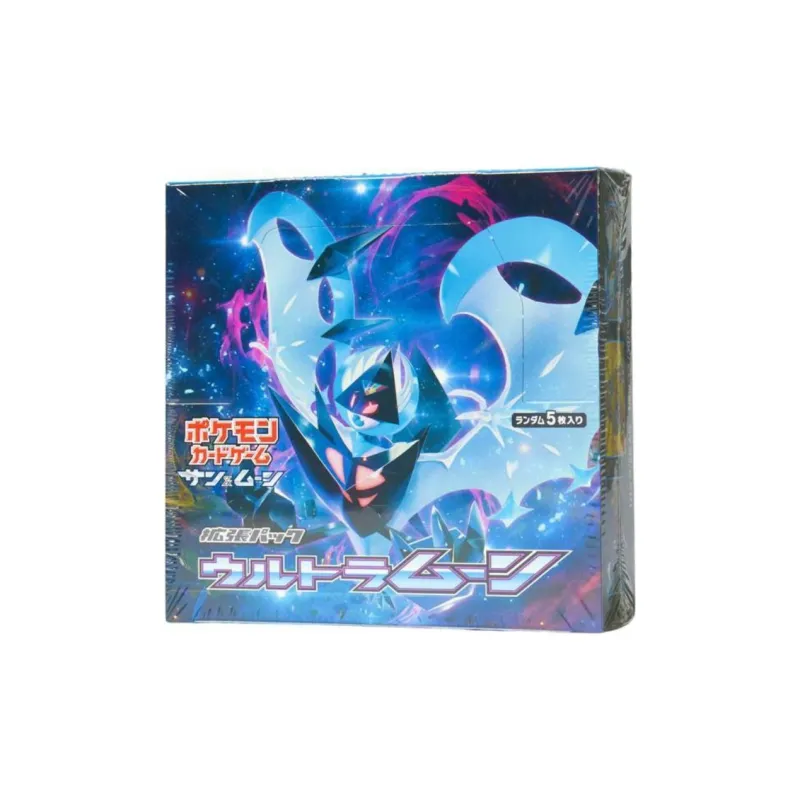 POKEMON Paper Card Game Pokémon Poker Card Game Sun & Moon Booster Pack Ultra Moon Box Battle Cards Whole Box-0
