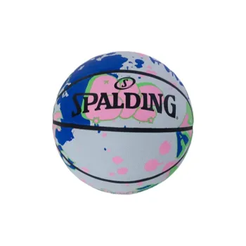 SPALDING Rubber Basketball Multicolor Size 7 Training Unisex