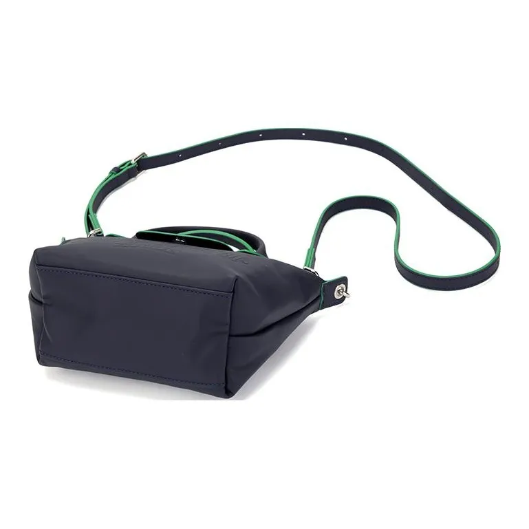 LONGCHAMP Le Pliage Xtra Cow Leather Shoulder Bag, Crossbody Bag, Handbag Mini Women's Marine Blue-4