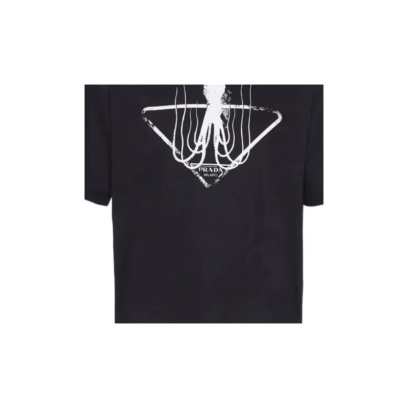 PRADA Octopus Print T shirt-4