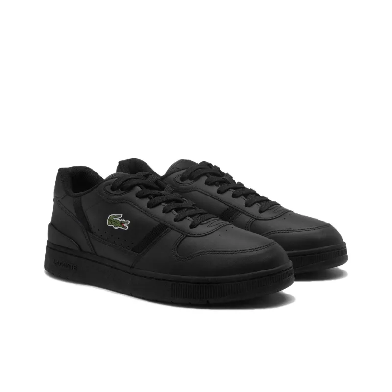 LACOSTE T Clip Low Top Skateboard Shoes Men's Black-2