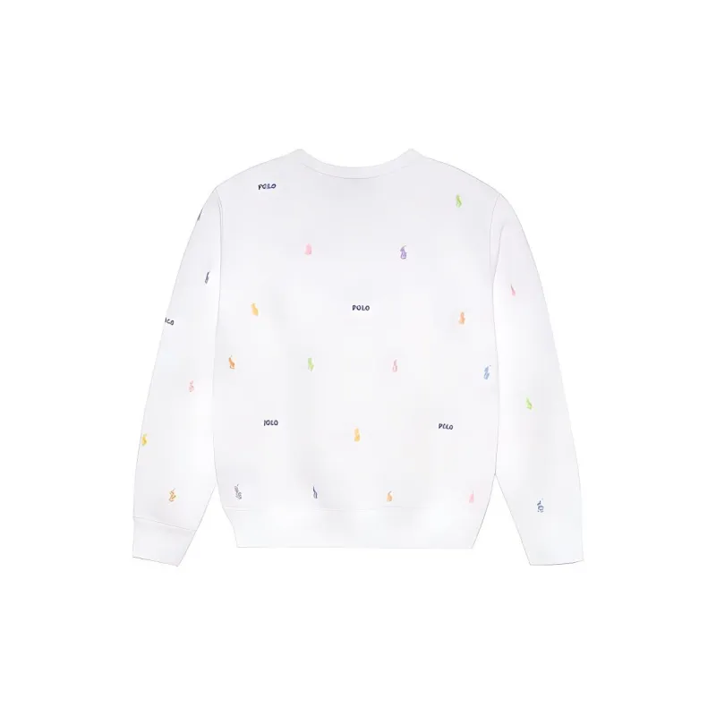 Polo Ralph Lauren SS23 Sweatshirt Women's White-1