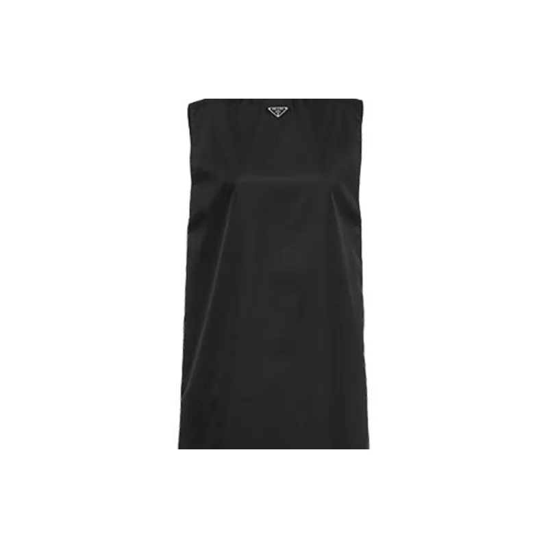 PRADA Sleeveless Dresses Women's Black-4