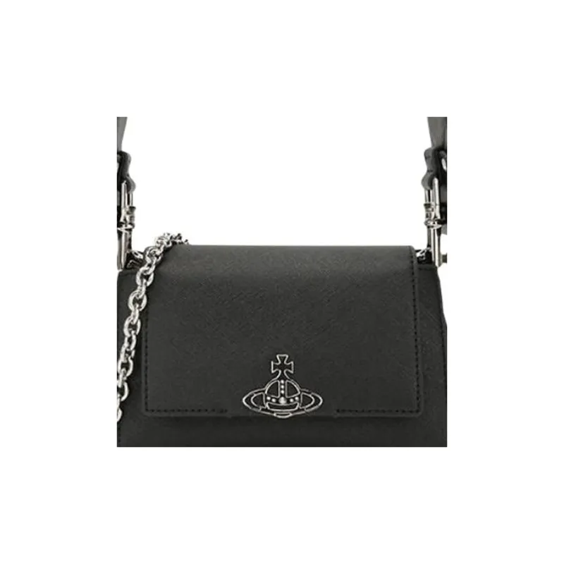 Vivienne Westwood Orb Plaque Mini Shoulder Bag-4