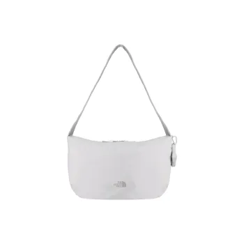 THE NORTH FACE Nylon Handbag Shoulder Bag Large Size Unisex White/Sand