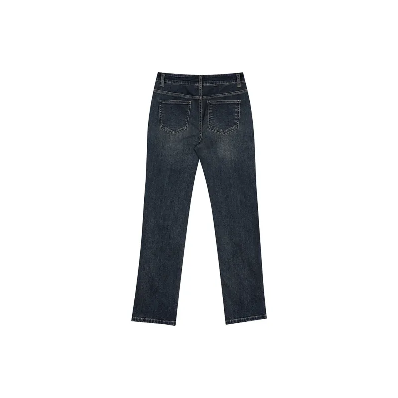 ELF SACK Jeans Women's Washable Dark Blue-1