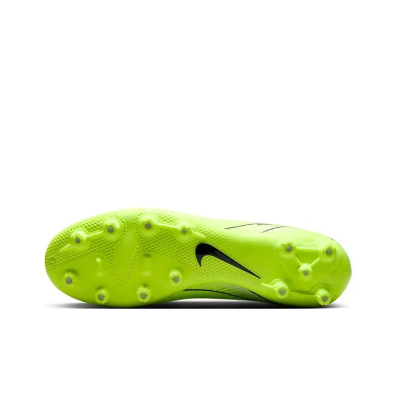 Nike Anti Slip Wear Resistant Soccer Shoes Unisex Yellow-5