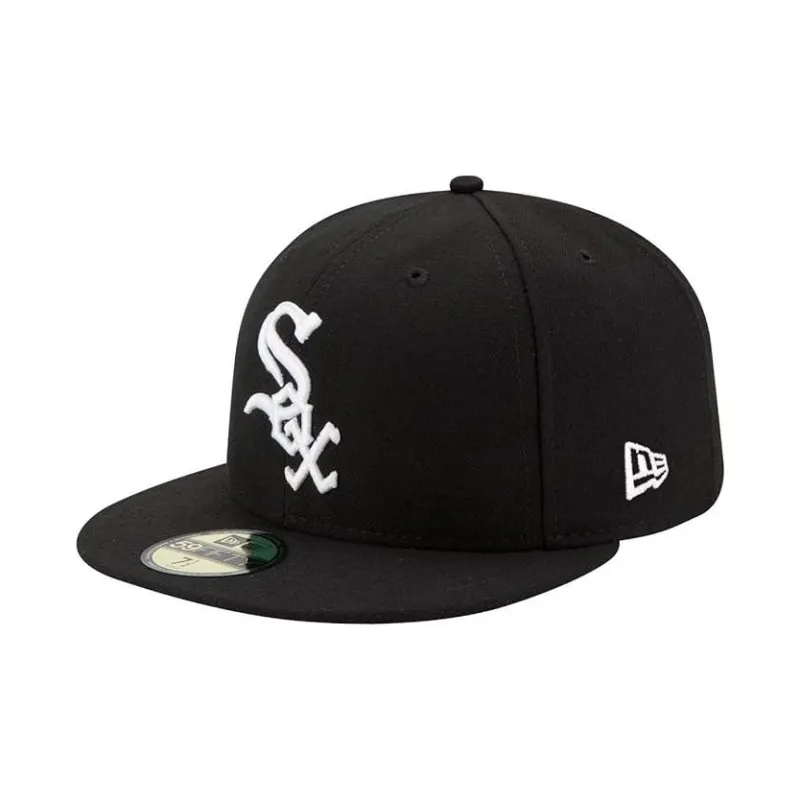 New Era Mlb Chicago White Sox Wool 59Fifty Fitted Baseball Cap-0