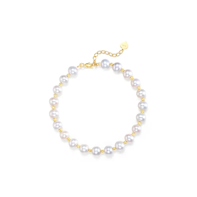 HEZUAN Freshwater Pearl Bracelets Women's-0