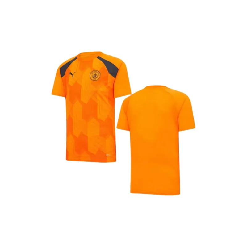PUMA T Shirts Men Orange-3
