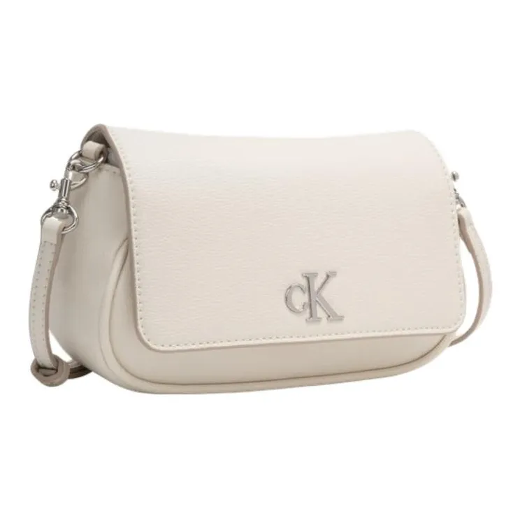 CALVIN KLEIN SS25 Synthetic Material Shoulder Bag, Crossbody Bag Women's Cow Ivory-1