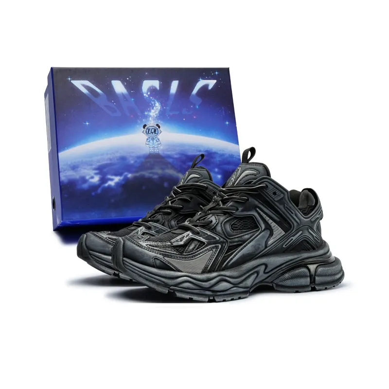 BASLS Moon Exploration Collection Trendy Versatile Low Top Chunky Sneakers Unisex-0