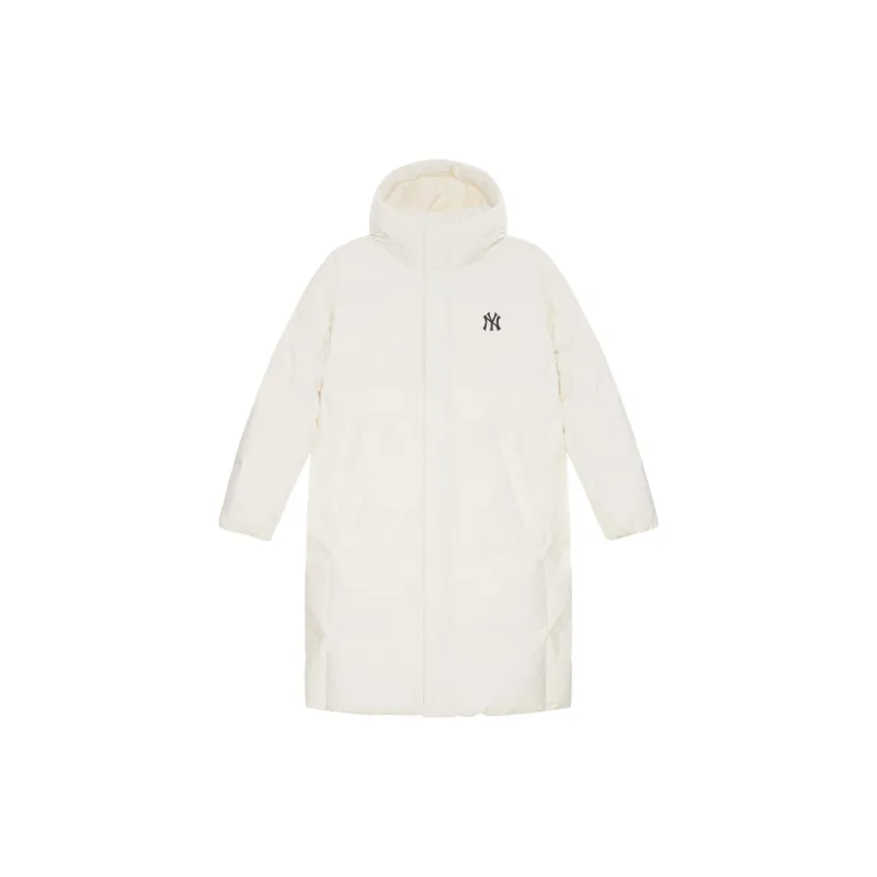 MLB New York Yankees Basic Collection FW24 Down Jacket Unisex Ivory-1