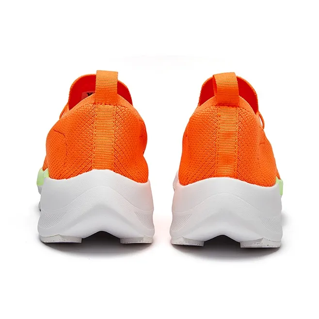 VOIT Cushioning, Slip Resistant, Impact Resistant Low Top Running Shoes Unisex Orange-4