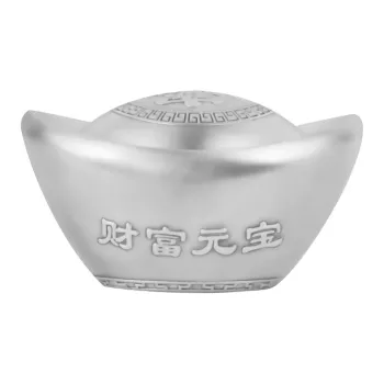 SHUIBEI 999 Fine Silver Sycee Ornament Unisex