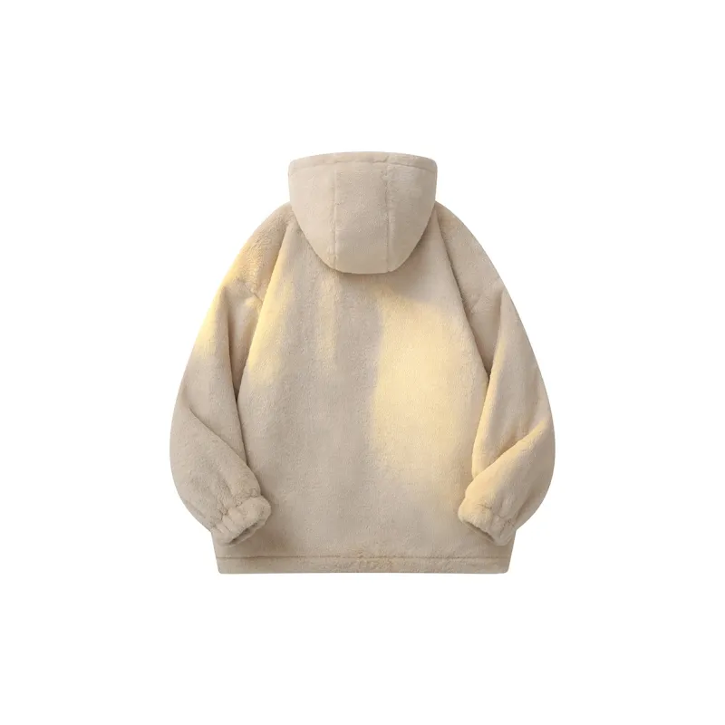 Qnxeey Velvet Jackets Unisex-5