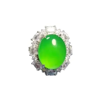 JUNWEN Chalcedony Rings Women's