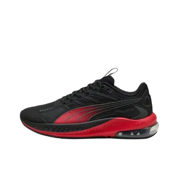 PUMA X Cell Lightspeed Anti Slip Wear Resistant Low Top Casual Running Shoes Unisex Black Red