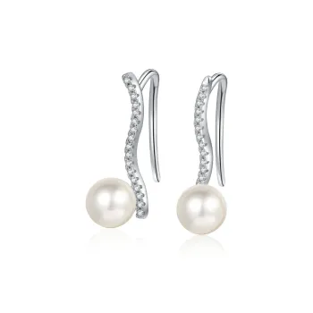 Beth Jewelry Pearl Stud Earrings Women's