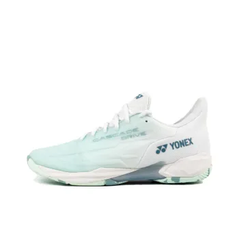 YONEX Anti Slip Wear Resistant Low Top Badminton Shoes Unisex White Green
