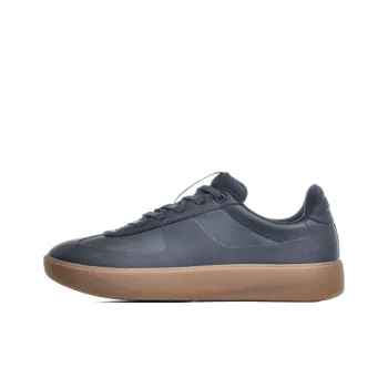 TREEPERI Coverage Slip Resistant And Abrasion Resistant Low Top Skateboard Shoes Unisex Dark Gray Brown