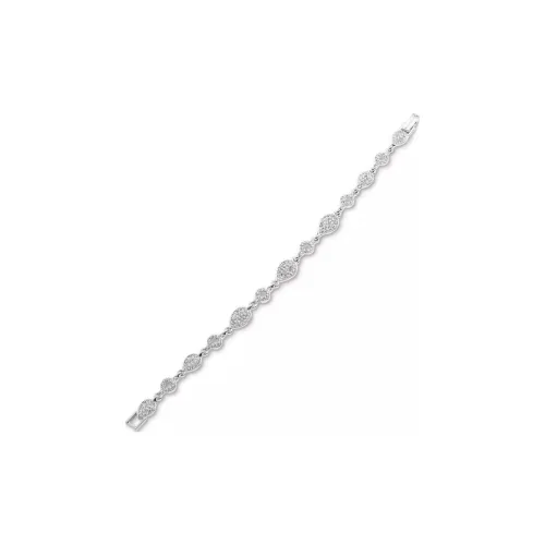 GIVENCHY Mixed Metal Bracelets Unisex Silver