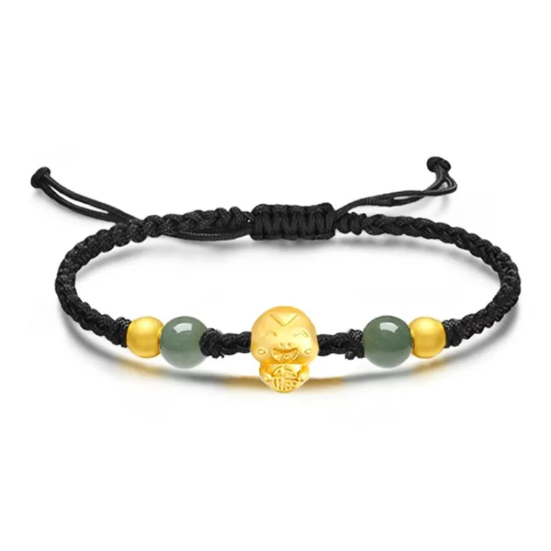 EUA Alloy Braided Rope Bracelets Unisex-2